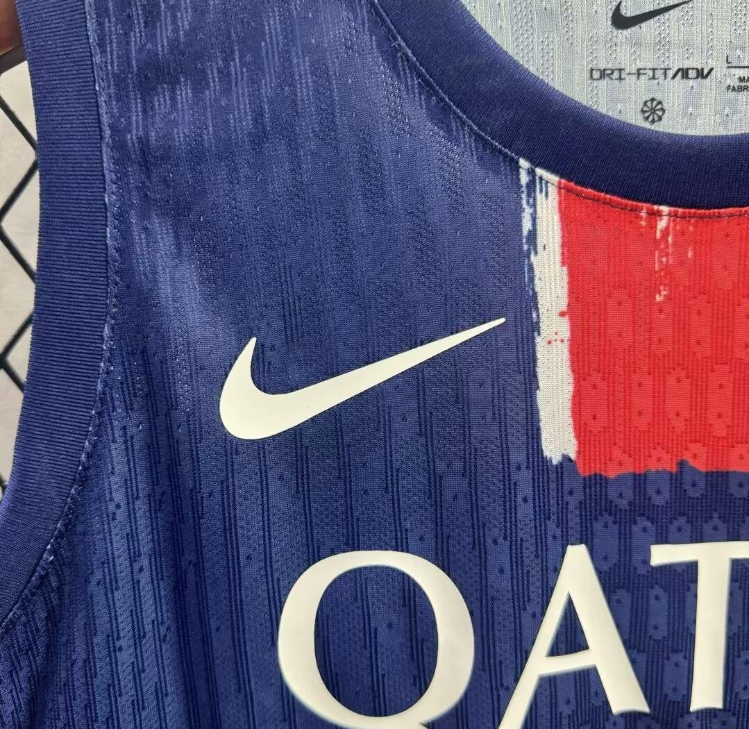 1 Star Women's 25/26 Paris Saint-Germain PSG Navy Blue Athletic Tank Top