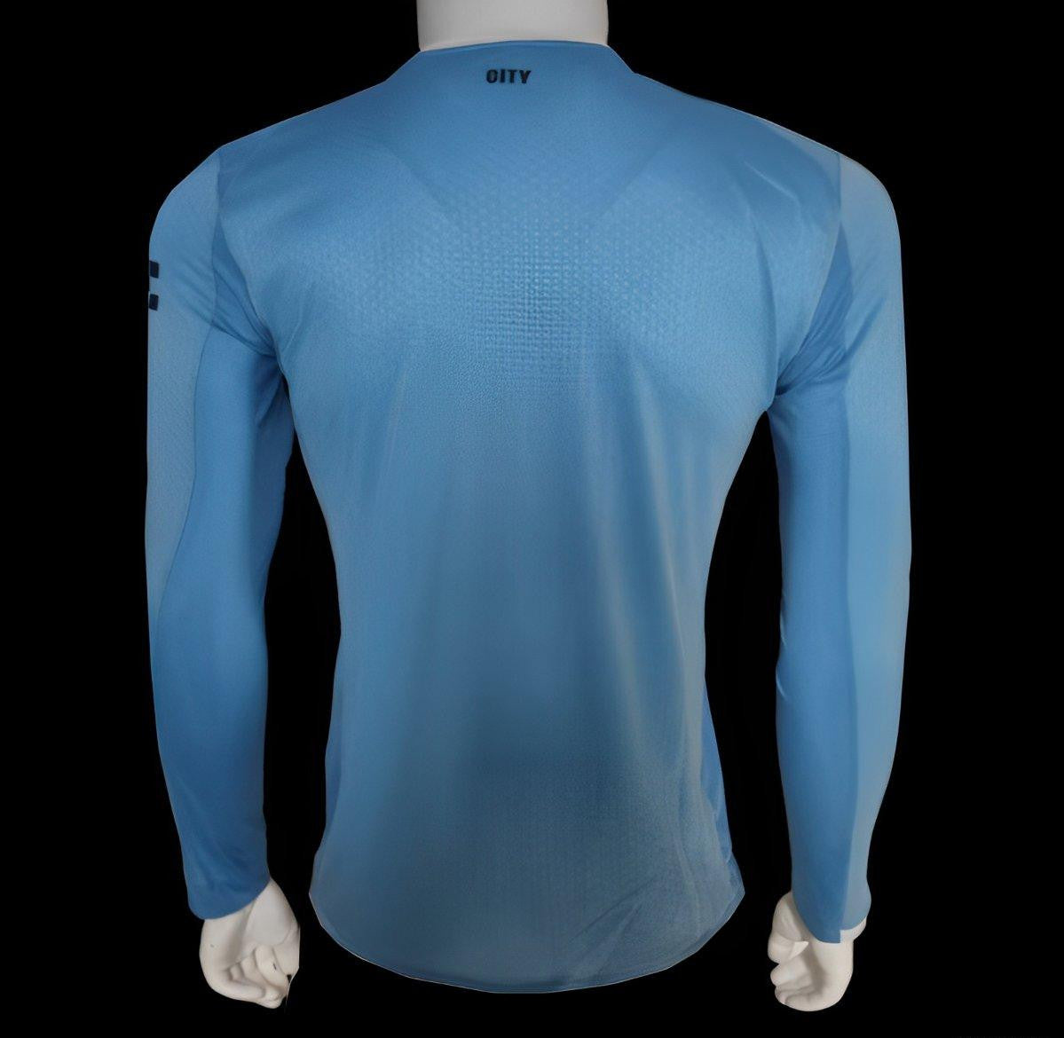 Player Version 25/26 Manchester City Home Long Sleeve Jersey