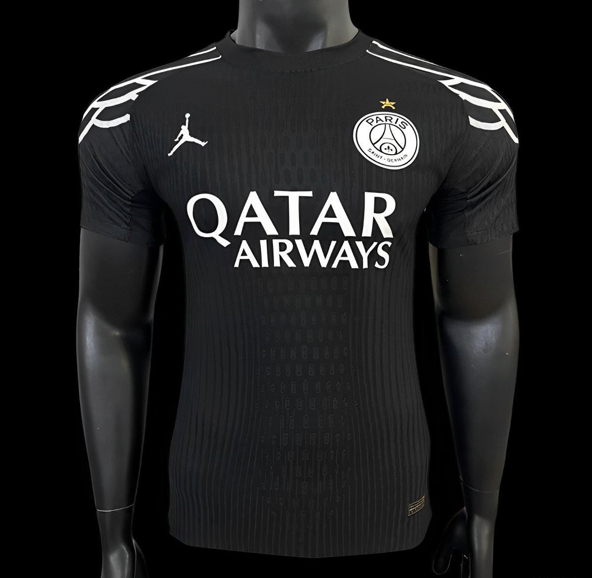 1 Star Player Version 25/26 PSG Black Champion Jersey