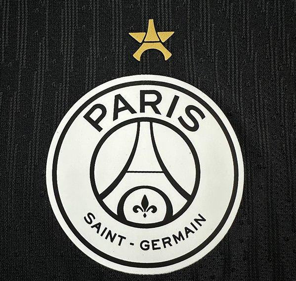 1 Star Player Version 25/26 PSG Black Champion Jersey
