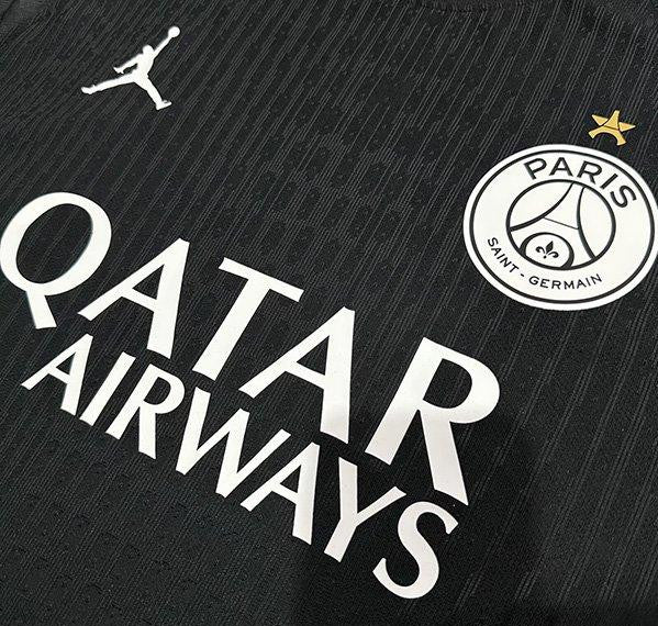 1 Star Player Version 25/26 PSG Black Champion Jersey