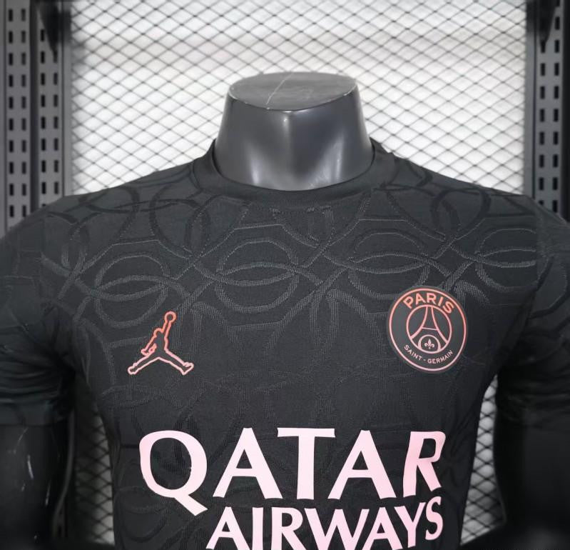 Player Version 25/26 Paris Saint-Germain PSG Black Pre-Match Jersey