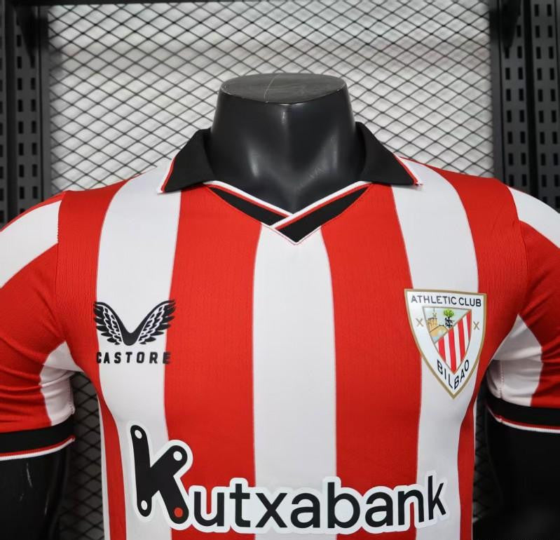 Player Version 25/26 Athletic Bilbao Home Jersey