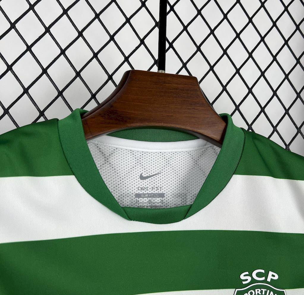 25/26 Kids Sporting Lisbon Home Jersey