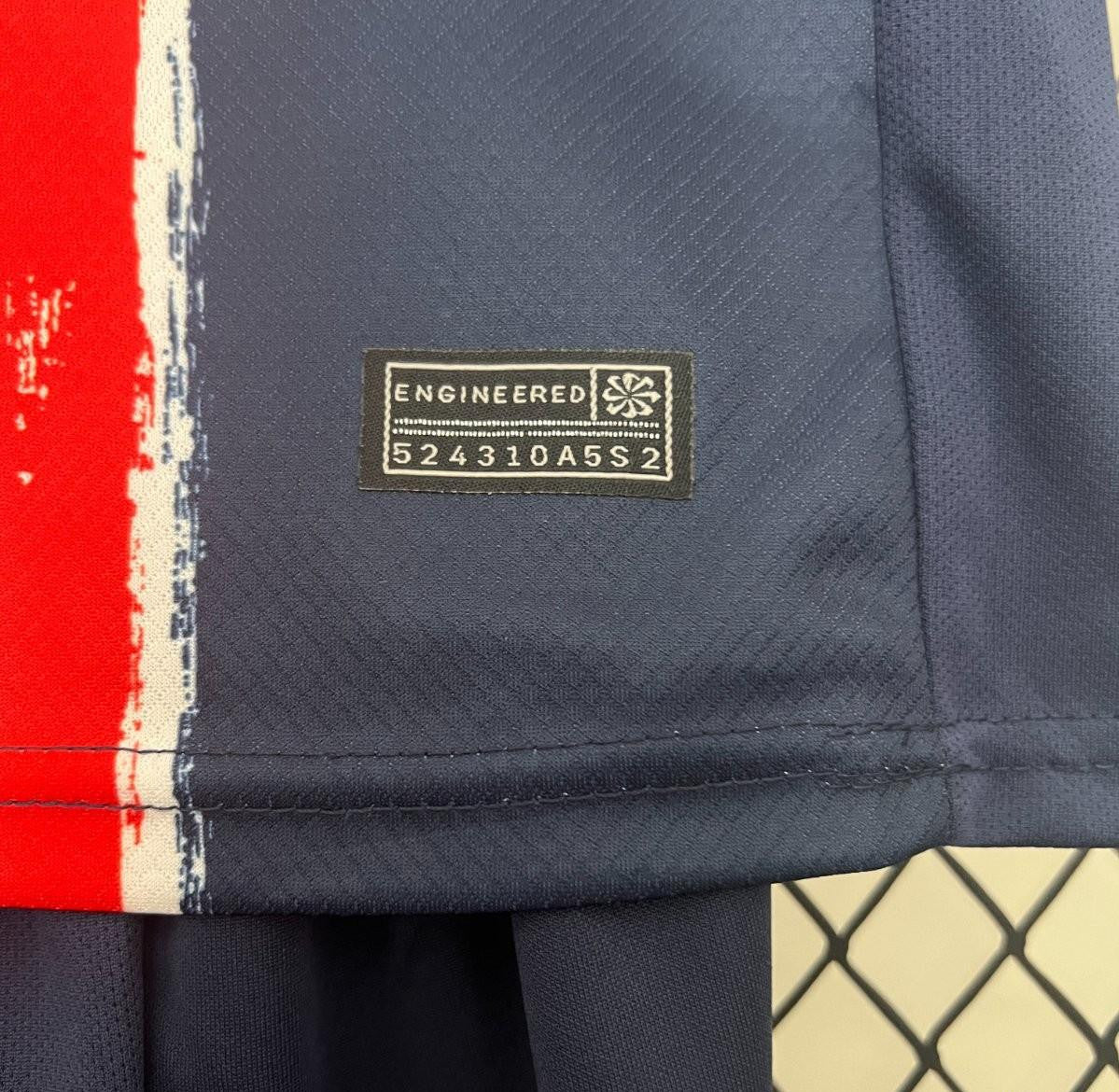 1 Star 24/25 Kids PSG Home Jersey