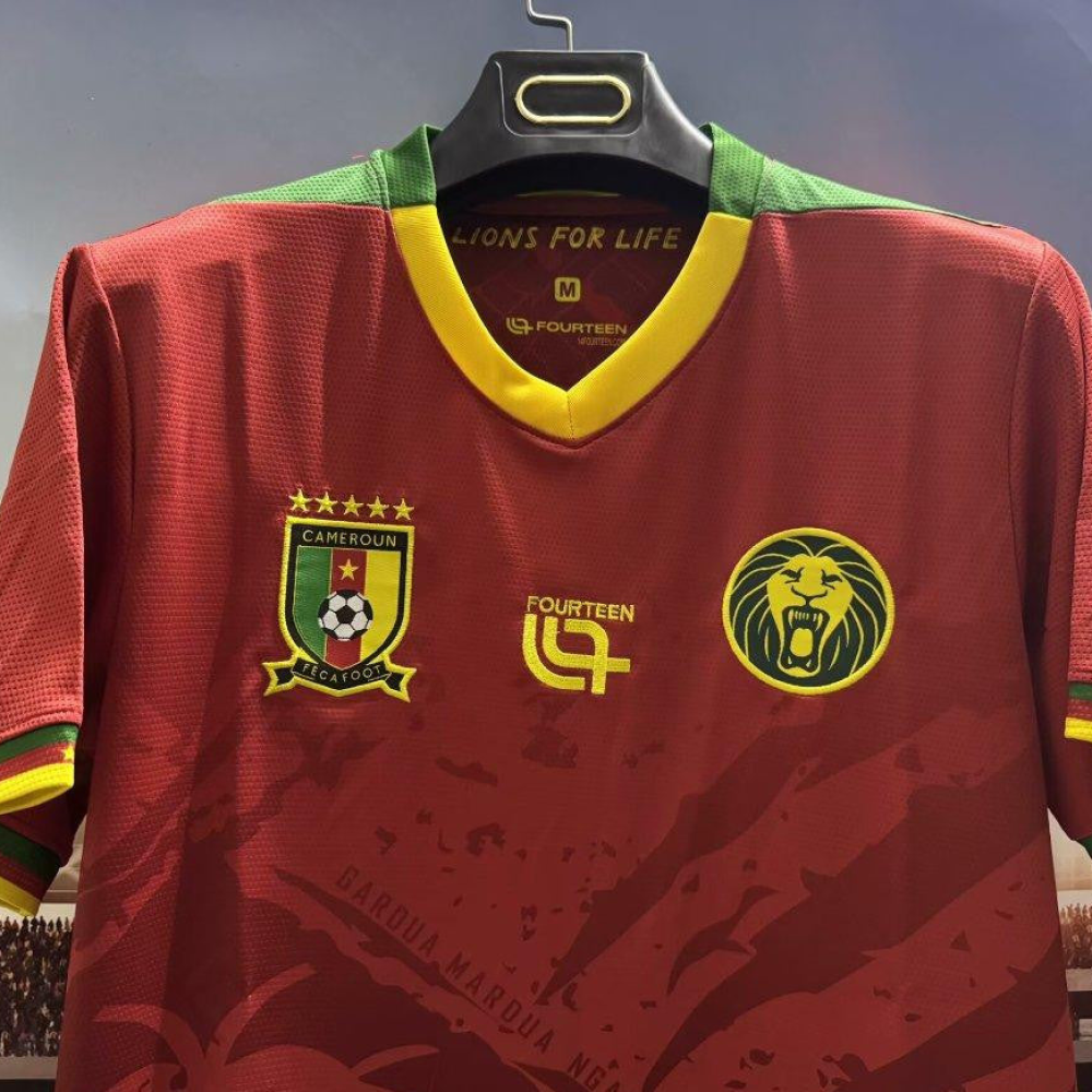 2025 Cameroon Away Wine Jersey