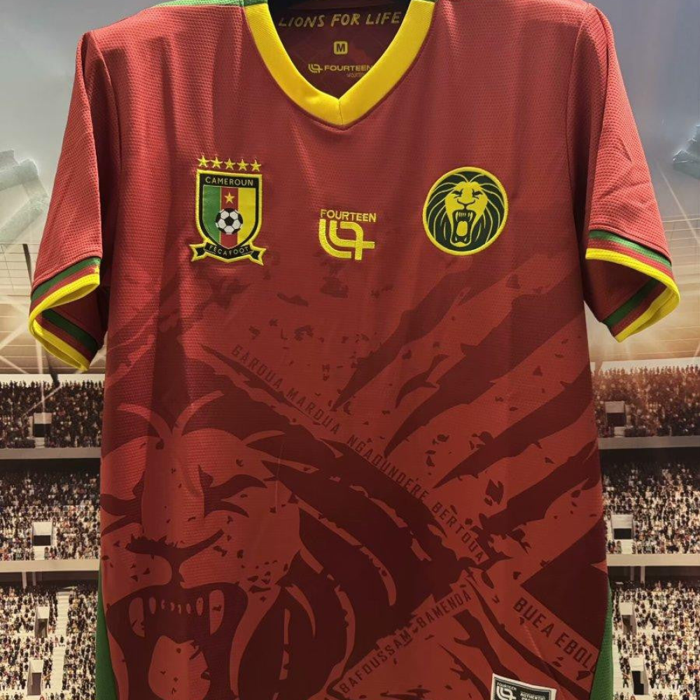 2025 Cameroon Wine Pre-Match Jersey