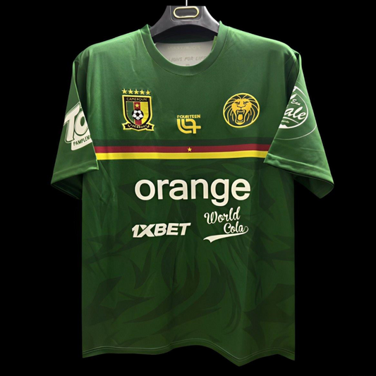 2025 Cameroon Green Pre-Match Jersey