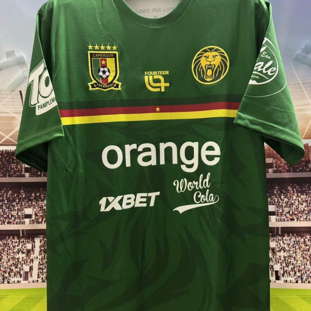 2025 Cameroon Green Pre-Match Jersey