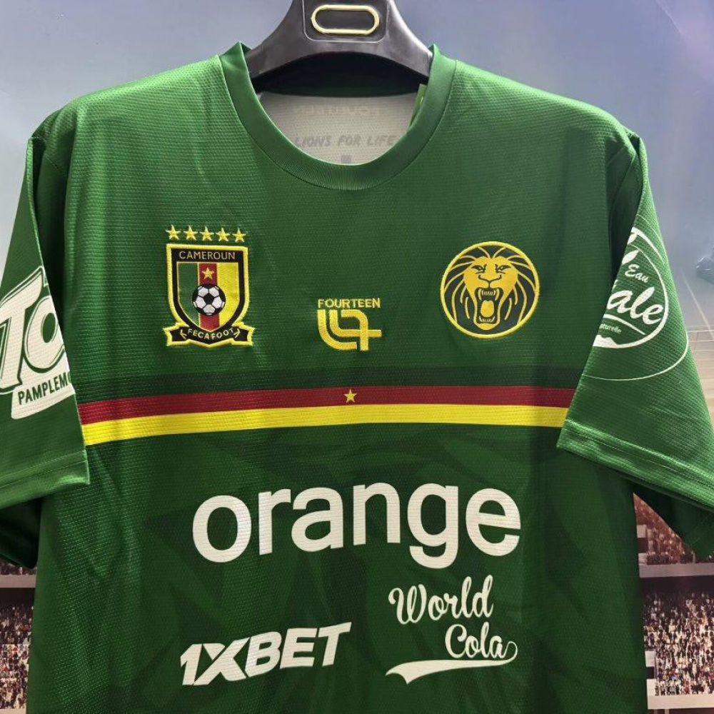 2025 Cameroon Green Pre-Match Jersey