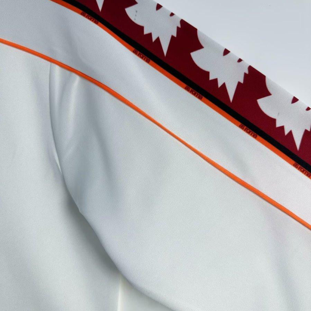 Retro 98/99 Roma Away White  Long Sleeve Jersey