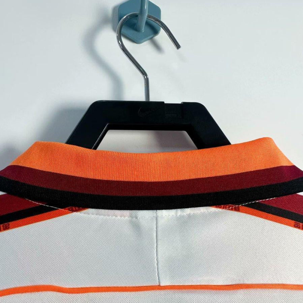 Retro 98/99 Roma Away White  Long Sleeve Jersey