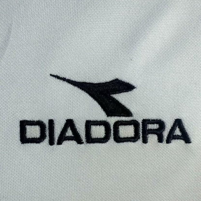 Retro 98/99 Roma Away White  Long Sleeve Jersey