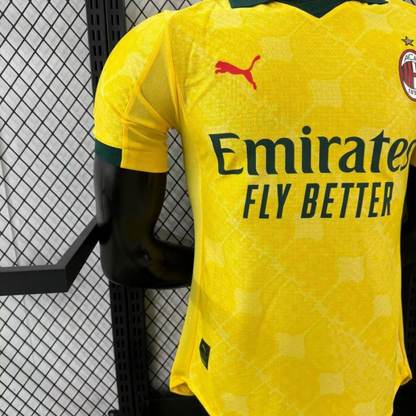 Player Version 25/26 AC Away Yellow Jersey