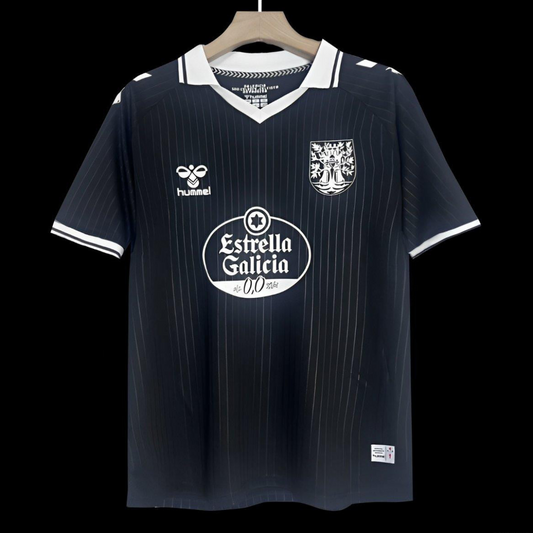 25/26 Celta Vigo 2025 Hummel "Olive Tree of 100 Years" Black Jersey