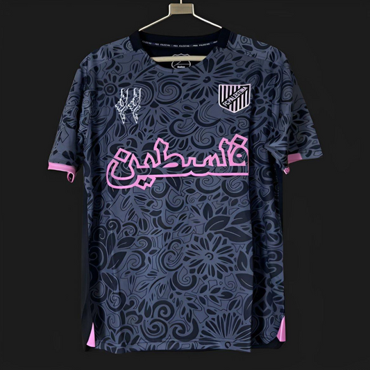 25/26 FC Palestina X Farrah Azam Collab Black Jersey