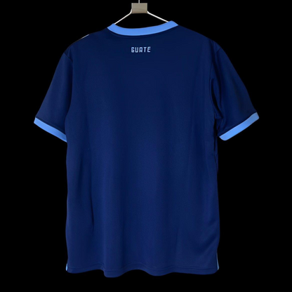 2025 Guatemala Navy Blue with White Diagonal Stripe Jersey