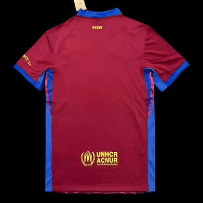 25/26 FC Barcelona Burgundy with Circular Sound Wave Pattern Jersey