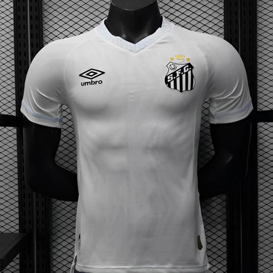 Player Version 25/26 Santos Home Jersey Without Sponsors