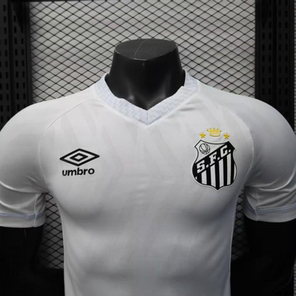 Player Version 25/26 Santos Home Jersey Without Sponsors