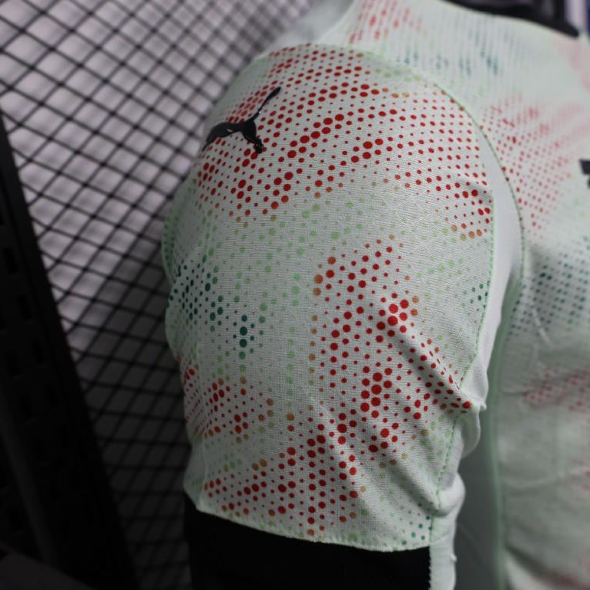 Player Version 2025 Portugal Away Mint Green Jersey with Graphic Pattern