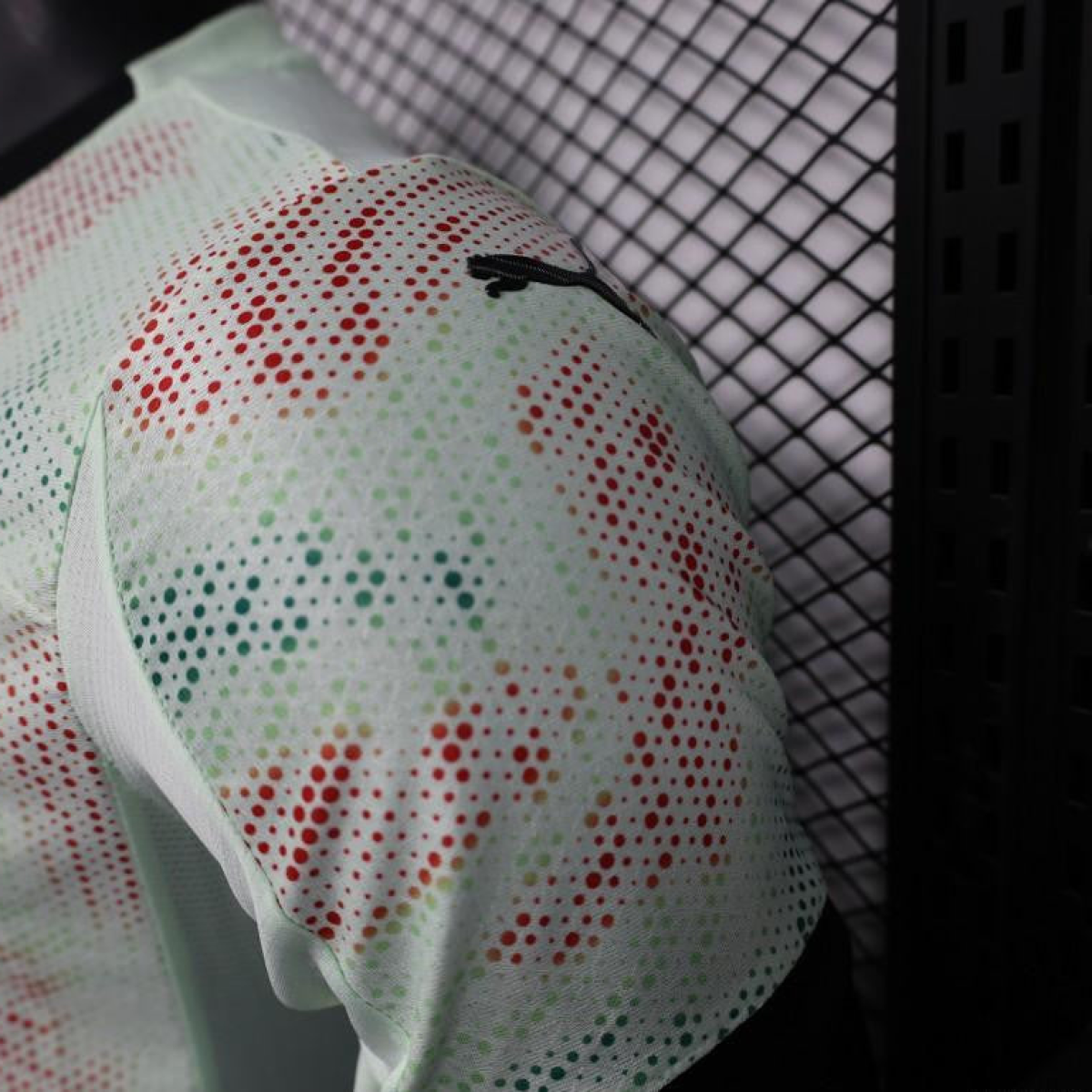 Player Version 2025 Portugal Away Mint Green Jersey with Graphic Pattern