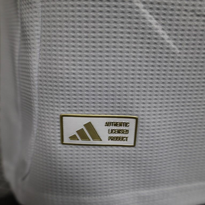 Player Version 25/26 Arsenal White with Emirates Sponsor Jersey