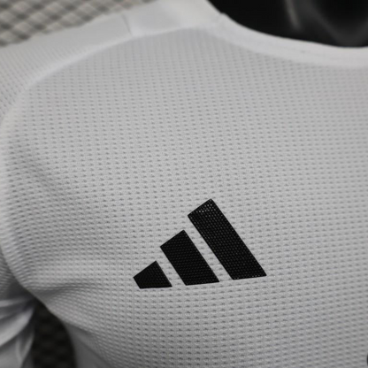 Player Version 25/26 Arsenal White with Emirates Sponsor Jersey