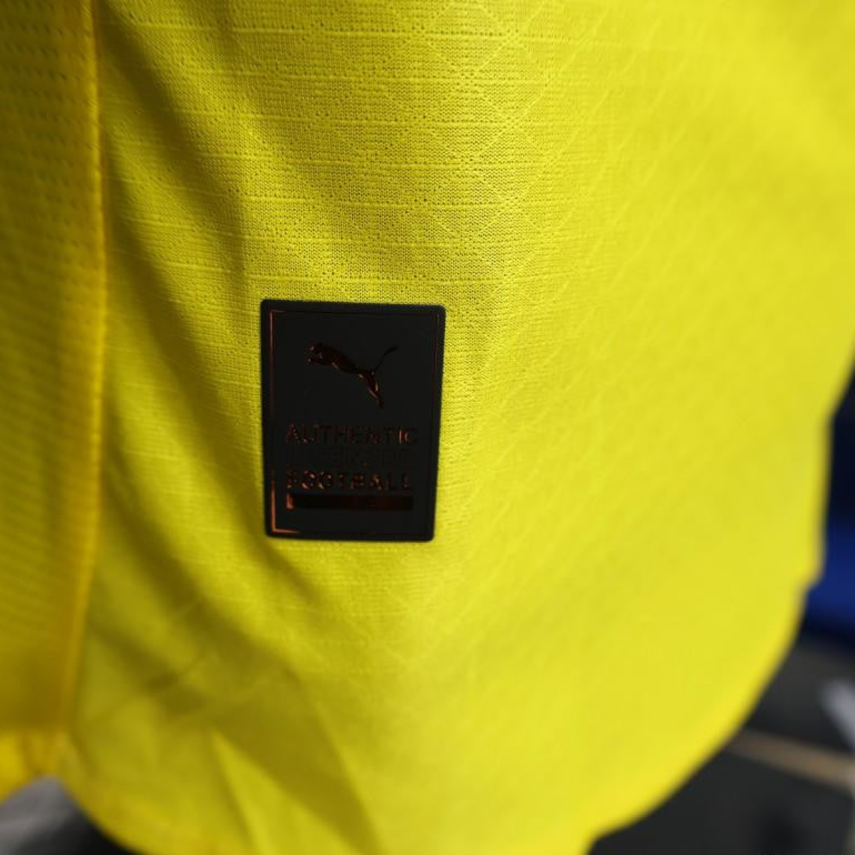 Player Version 25/26 Borussia Dortmund Home Yellow with Black Brush Stroke Jersey
