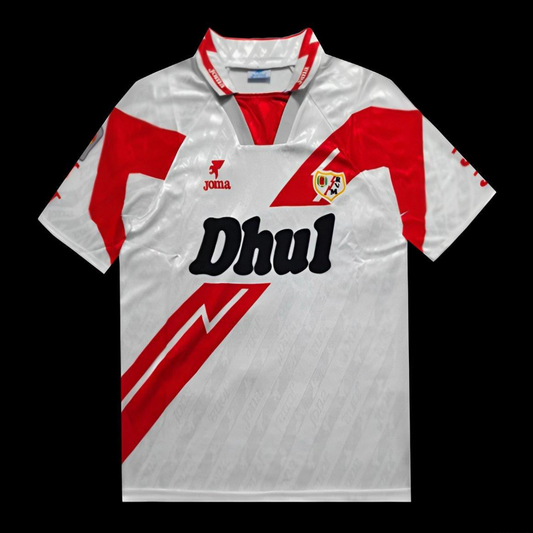 Retro 95/96 Rayo Vallecano Home Jersey