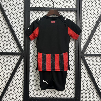 25/26 Kids AC Milan Home Size 16-28 Jersey