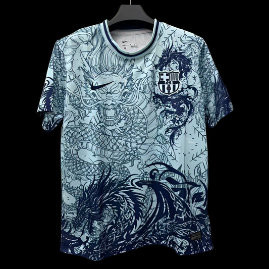 25/26 Barcelona Limited Edition Dragon Collection Jersey - Nike Asian-Inspired Art Series