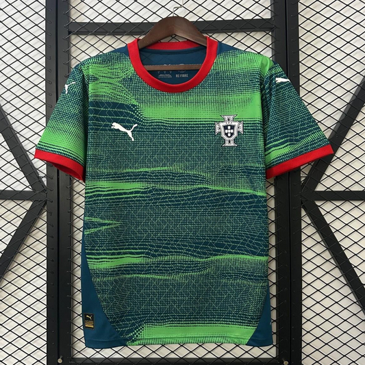 2025 Portugal E-sports Home Green Jersey