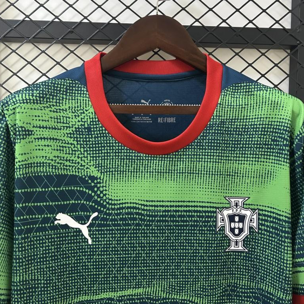 2025 Portugal E-sports Home Green Jersey