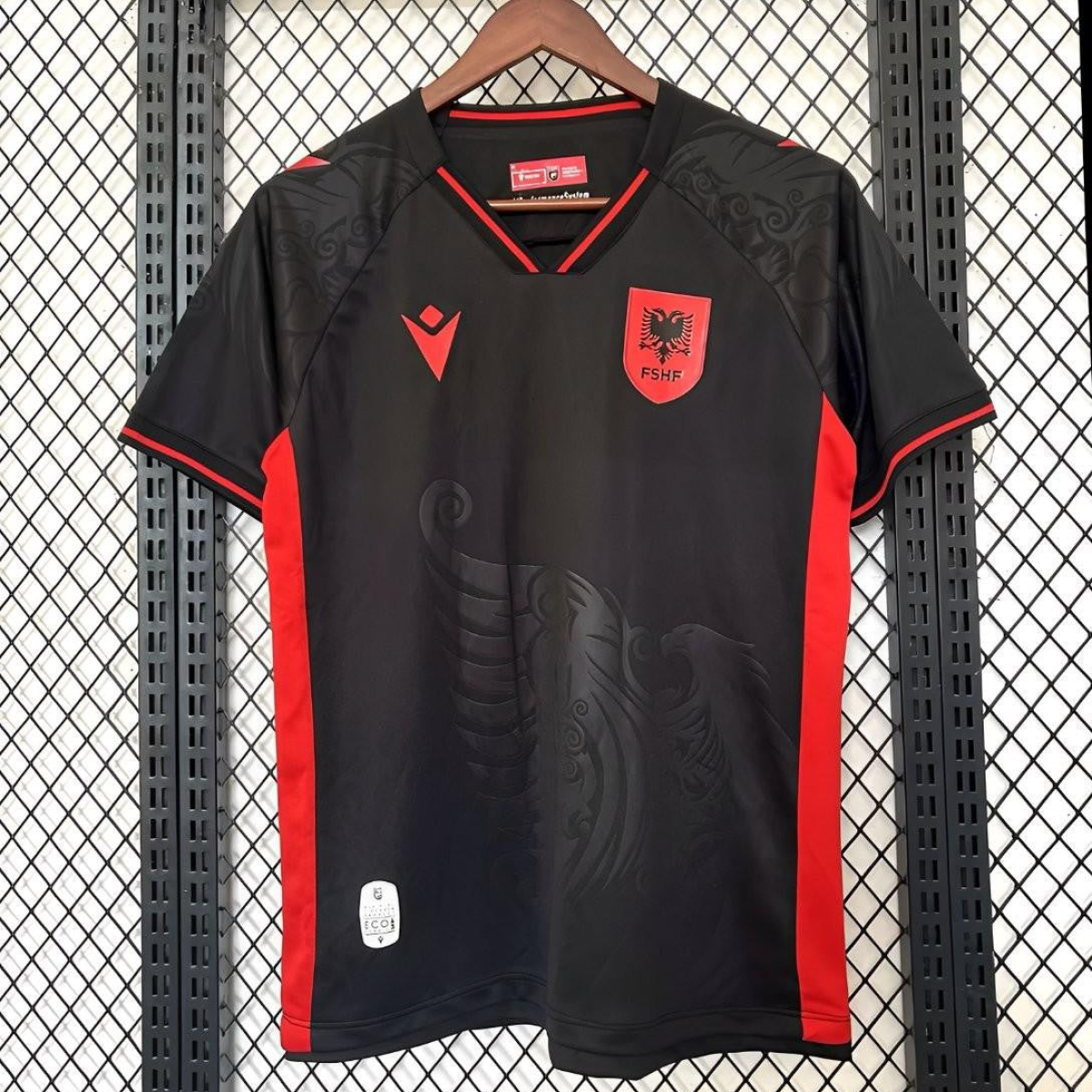 2025 Albania Away Black Jersey