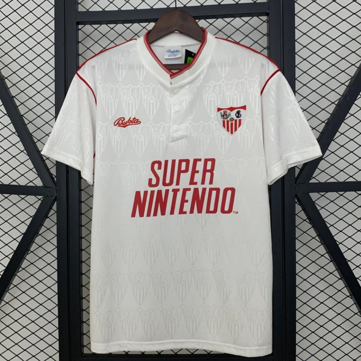 91/92 Retro Sevilla Home Jersey
