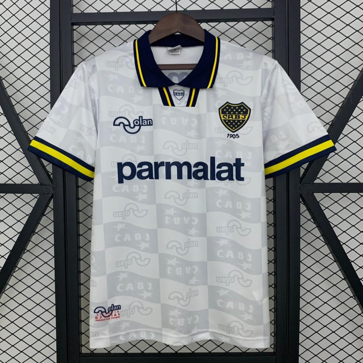 95/96 Retro Boca Juniors Away Jersey