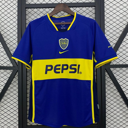 02/03 Retro Boca Juniors Home Jersey