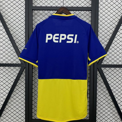 02/03 Retro Boca Juniors Home Jersey