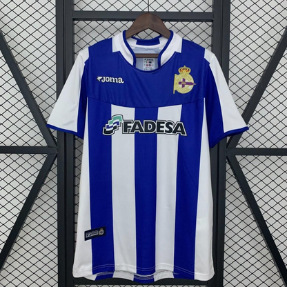 03/04 Retro Deportivo La Coruna Home Jersey