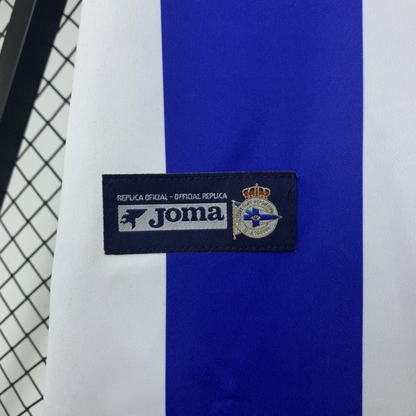 03/04 Retro Deportivo La Coruna Home Jersey