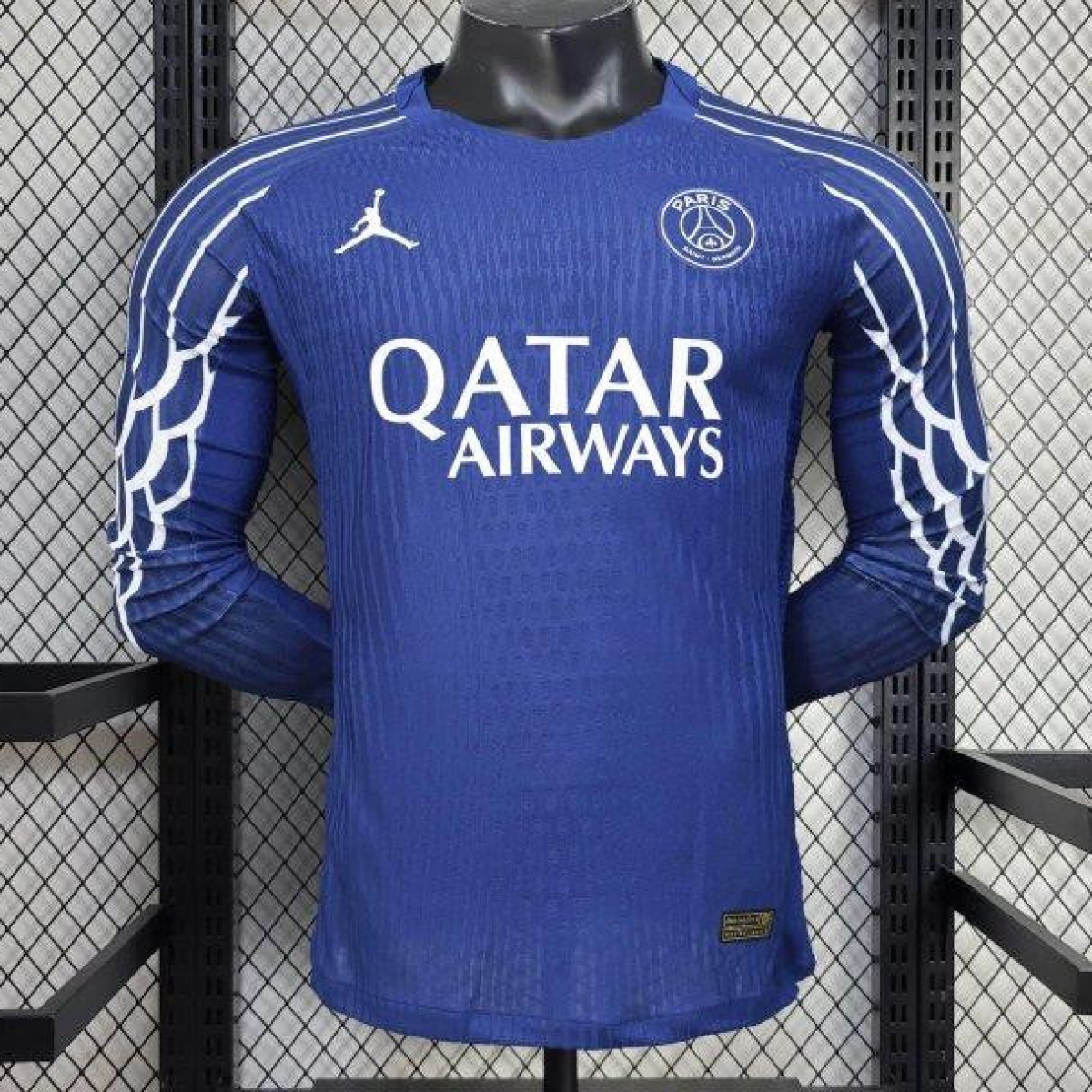 24/25 Player Version PSG Forth Blue Long Sleeve Jersey