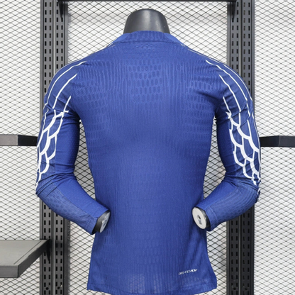 24/25 Player Version PSG Forth Blue Long Sleeve Jersey