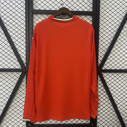 2025 Long Sleeve Portugal Home Jersey