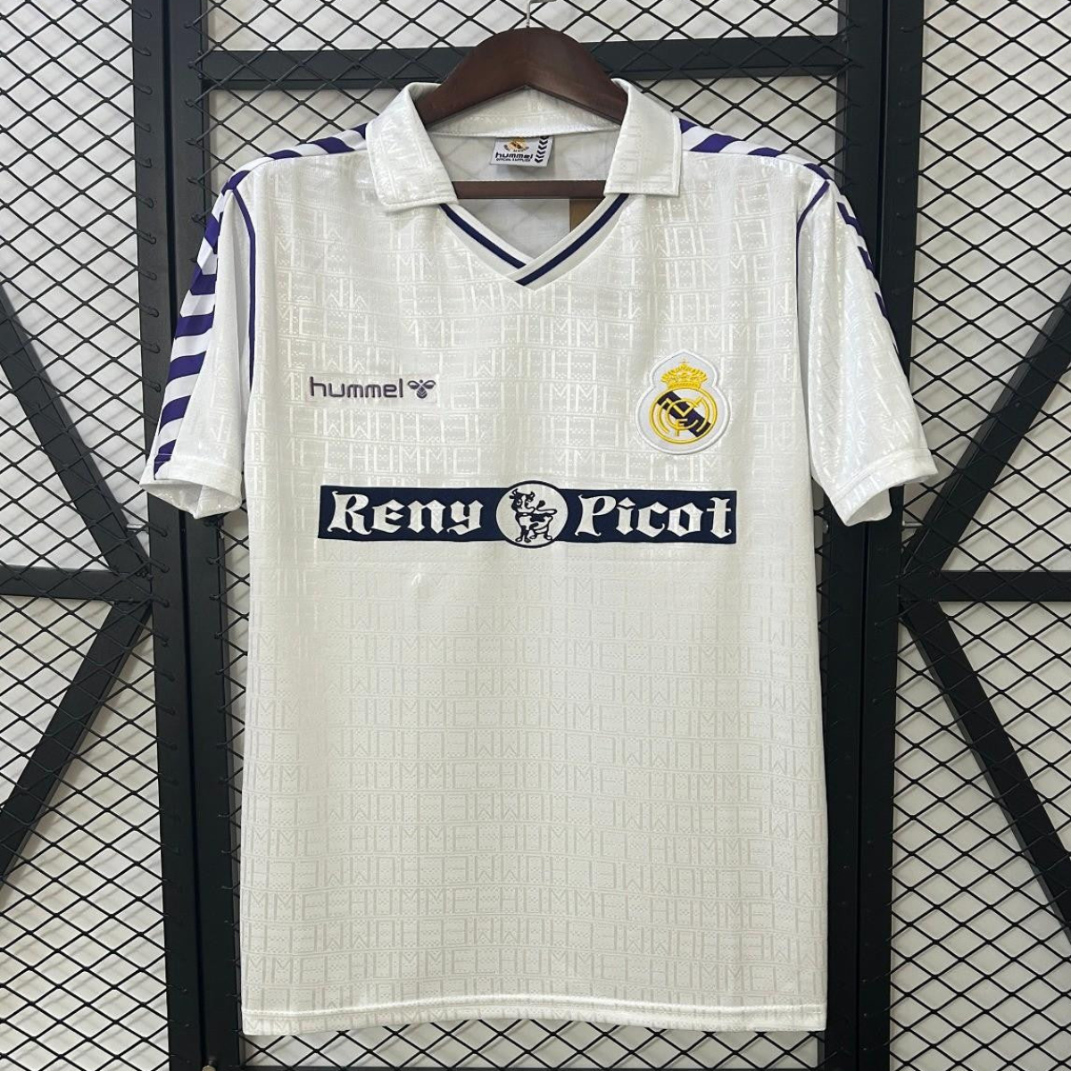 89/90 Retro Real Madrid Home Jersey