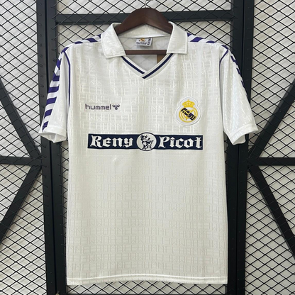 89/90 Retro Real Madrid Home Jersey