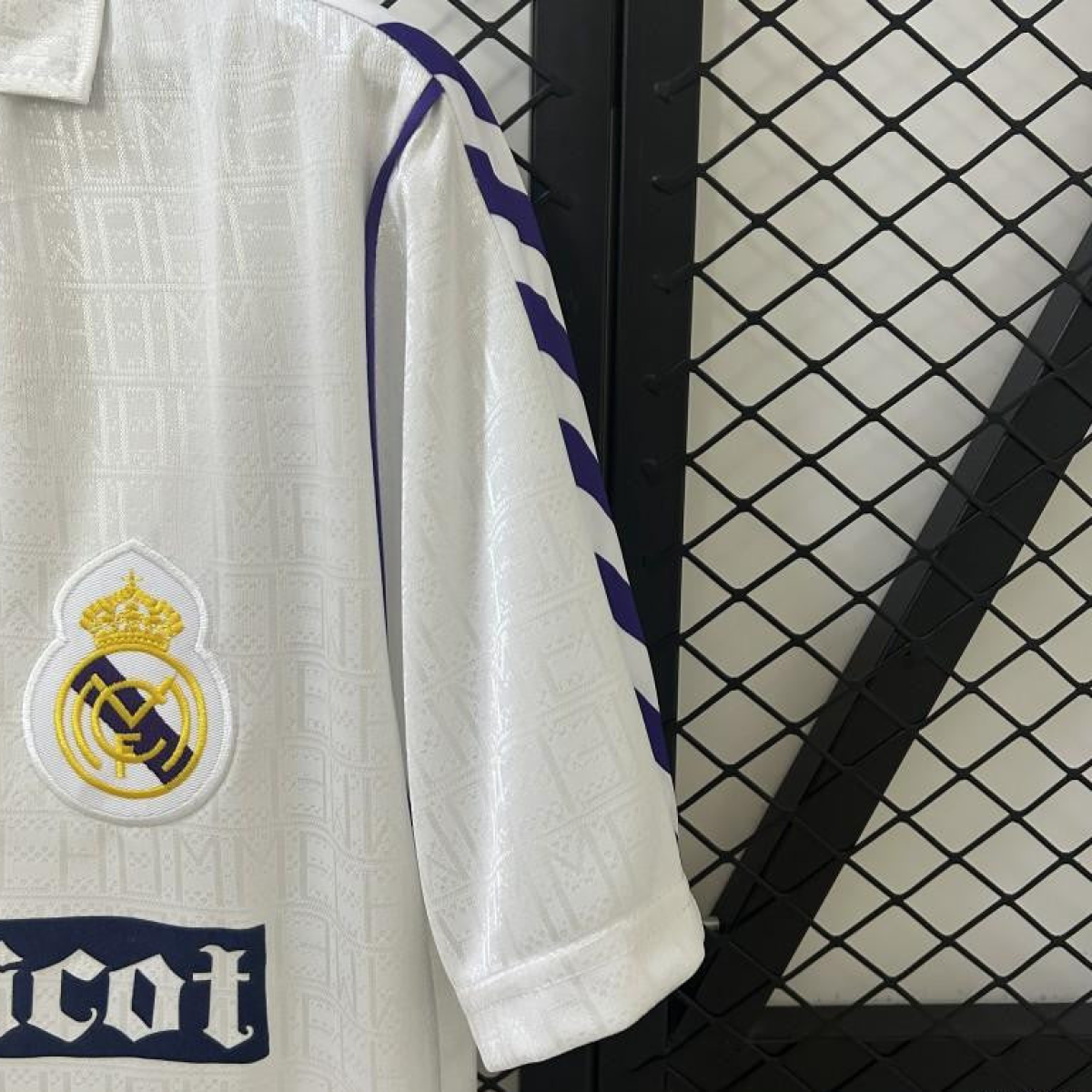 89/90 Retro Real Madrid Home Jersey