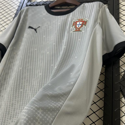 2025 Goalkeeper Portugal Grey Jersey