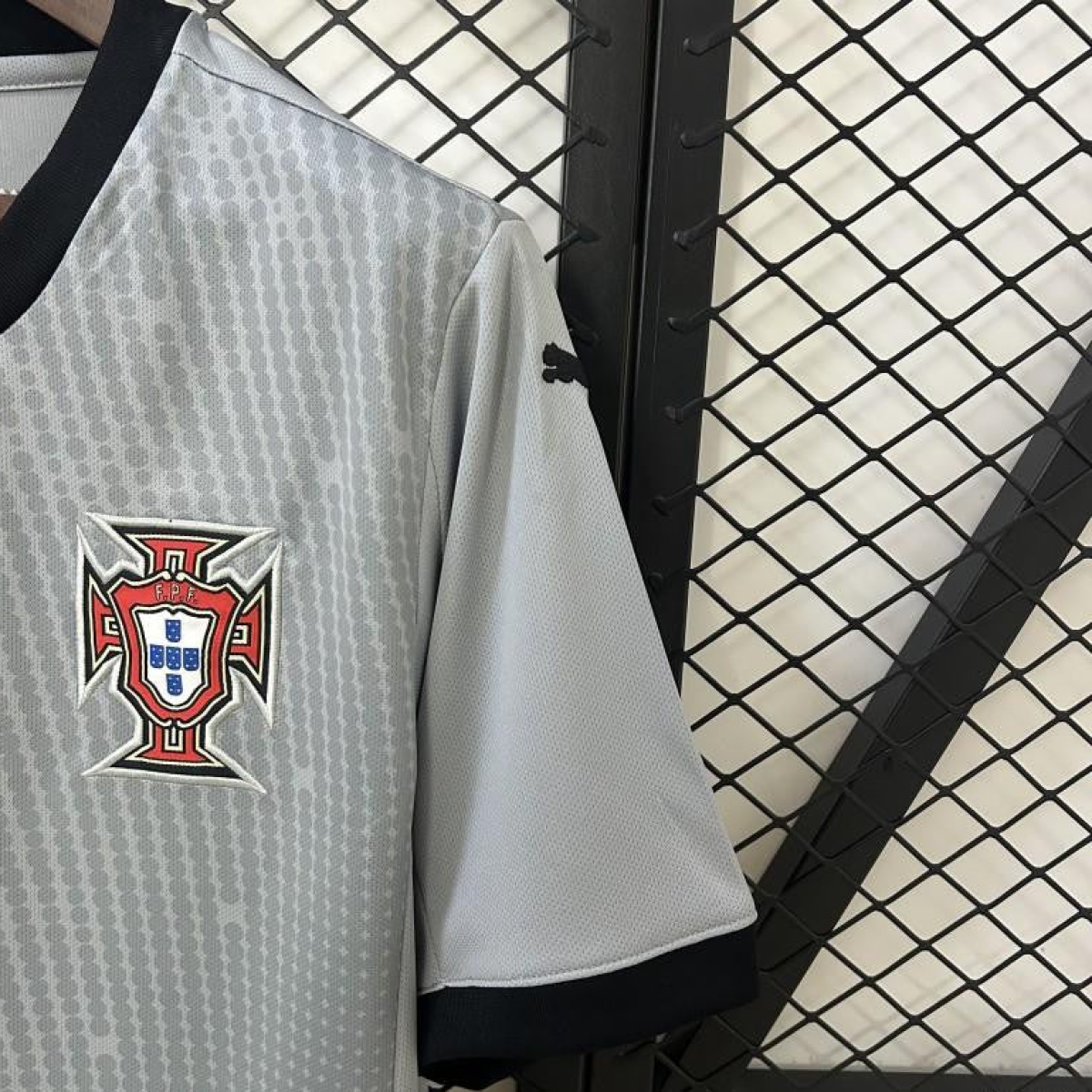 2025 Goalkeeper Portugal Grey Jersey