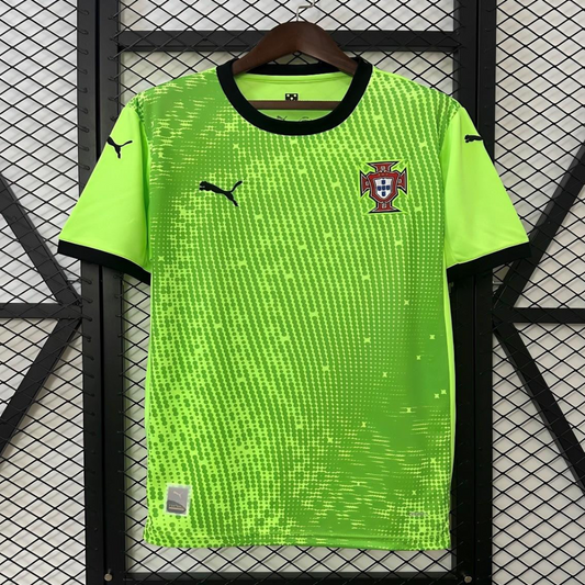 2025 Goalkeeper Portugal Green Jersey